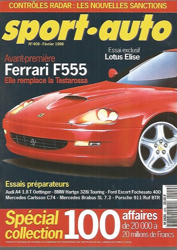 Sport auto 409 ferrari f555 - sport,