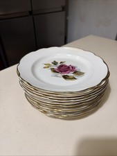 12 assiettes plates gien