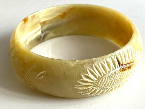 Bracelet vintage plastique - bracelet,