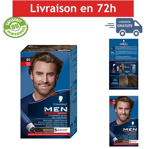 Coloration cheveux homme