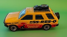 2000 Matchbox ISUZU RODEO #100 On The Road Again Roadside Rescue Yellow/Red 1:62