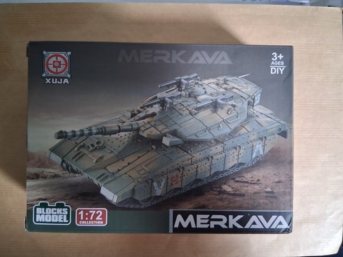 Maquette tank char merkava - 1,