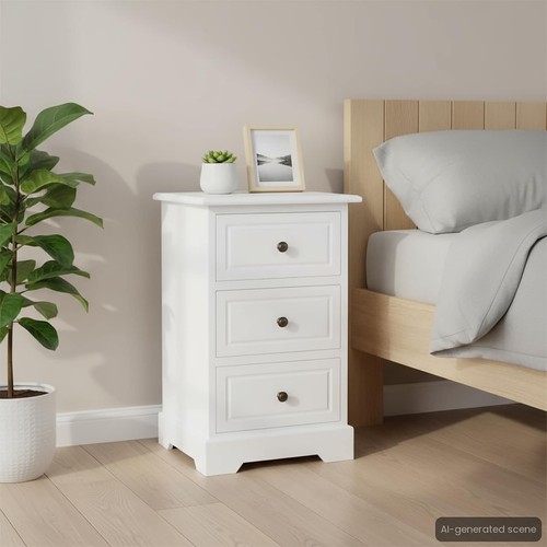 Bois pin table chevet - de,