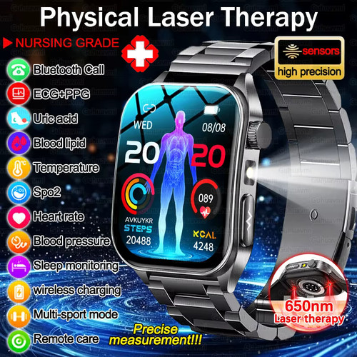 Montre connectée homme - montre, laser