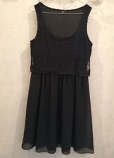 Robe noire haut dentelle doublée T36 Pimkie (2202099)