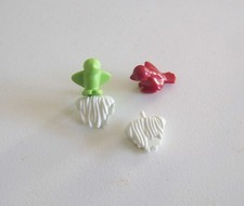 PLAYMOBIL (X366) FOREST - Lot of 2 Birds Sparrows with Barrier Brackets
