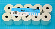 lot de 10 bobines de papier