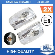 For Ford Transit MK8 Wing Mirror Indicator Lens Cover Left + Right BK3113B382AB