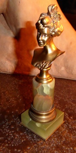 Statuette jugendstil art - statuette,
