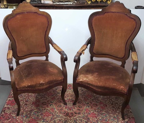 Fauteuils isabelline bois de - fauteuils,