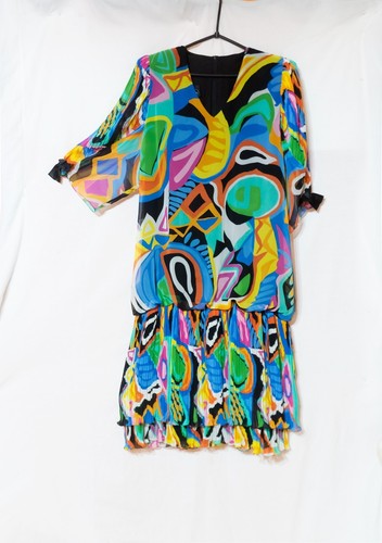Robe plissée vintage puszta - plissée,