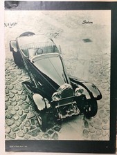 BU32 Article Salon Bugatti Type 38 March 1956 3 pages