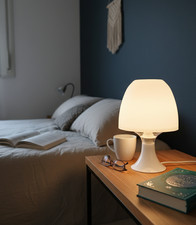 Vintage 70s "Mushroom" Lamp - Bedside Lamp