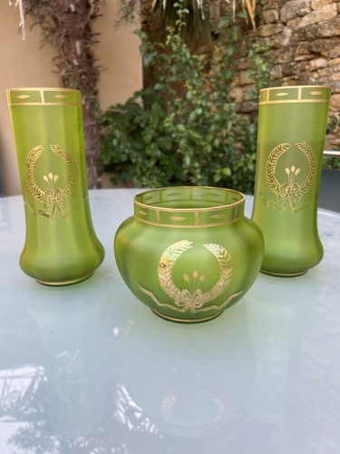 Ensemble vases verre - de,