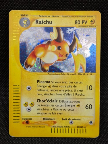 Carte pokemon raichu - pokemon,