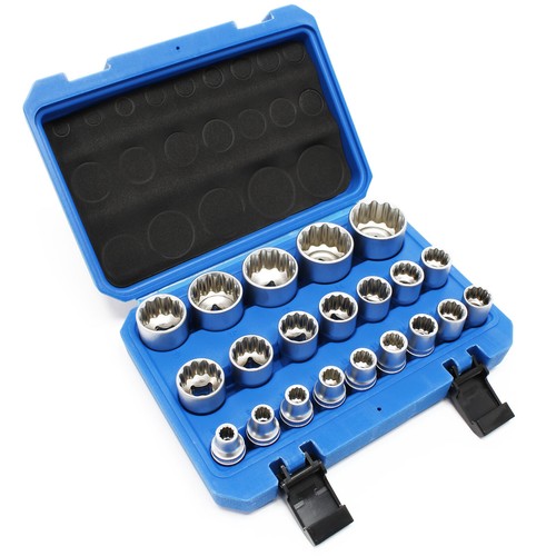 Coffret jeu douilles - coffret, 1/2"