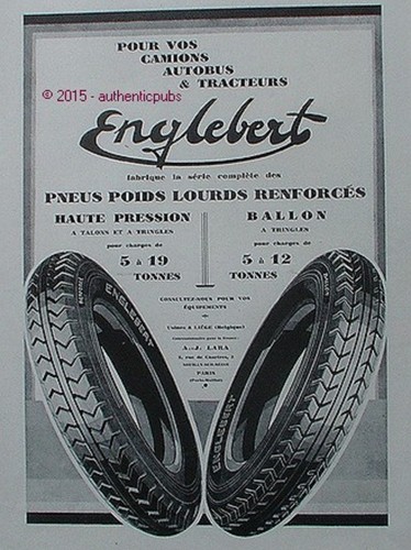 Advertisement englebert tire - englebert,