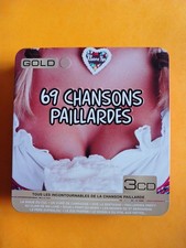 CD X3 COFFRET 69 CHANSONS PAILLARDES 2011