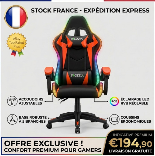 Fauteuil gaming led rgb - fauteuil,