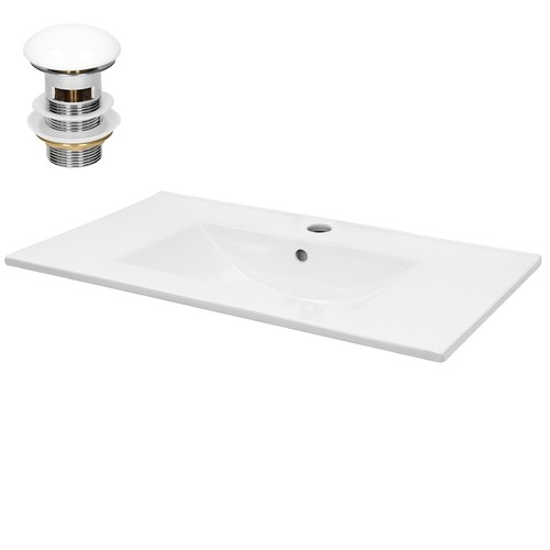 Lavabo céramique blanc - lavabo,