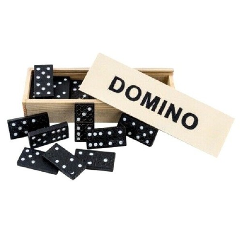 Jeu dominos coffret bois - coffret,