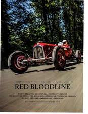 1934 ALFA ROMEO TIPOB P3& ALFA ROMEO 2015 4C SPIDER ~ GREAT 11-PAGE ARTICLE / AD