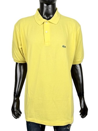 Polo homme jaune - , vintage