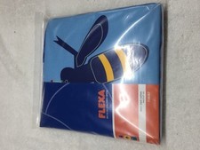 FLEXA CHAIR SKIRT AND BACK CUSHION - CHILDRENS BLUE BEE PRINT - NIB!!!