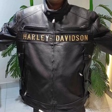 Veste Harley Davidson en cuir