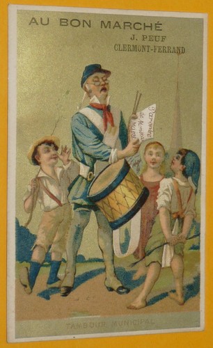 Chromo 1900 1914 bon marche - 1900-1914, au
