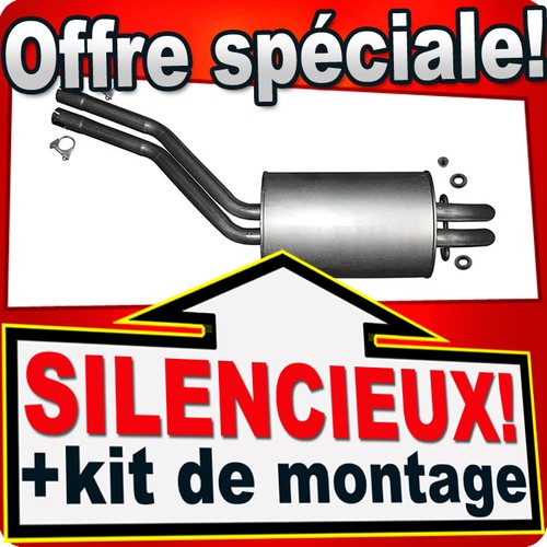 Silencieux arriere pour - silencieux,