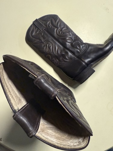 Santiags calamex vintage cuir - santiags,