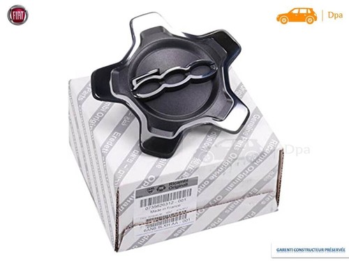 Enjoliveur cache moyeu fiat - enjoliveur,