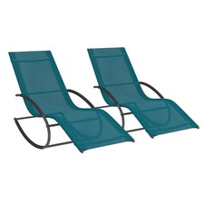 Lot de 2 chaises longues -