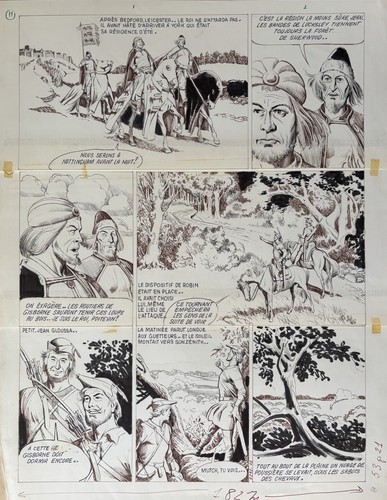 Planche originale coelho - planche, de