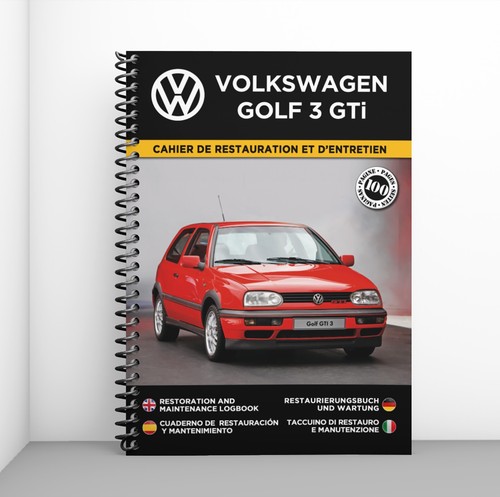 Volkswagen golf gti cahier - volkswagen, :