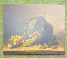 ANCIENNE PEINTURE HUILE SUR