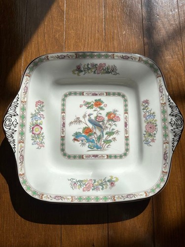 Plaque wedgewood kutani crane - kutani,