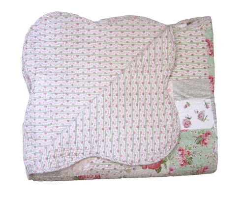 Couvre lit boutis patchwork - couvre,