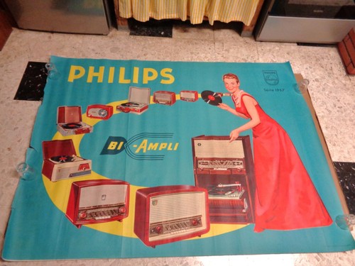 Grande affiche ancienne - ancienne, 1957