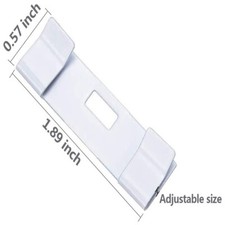 Kit de réparation lamelles aveugles verticales 23 clips métalliques pour des f