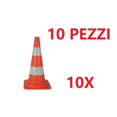 10x cône signalisation - 10x,