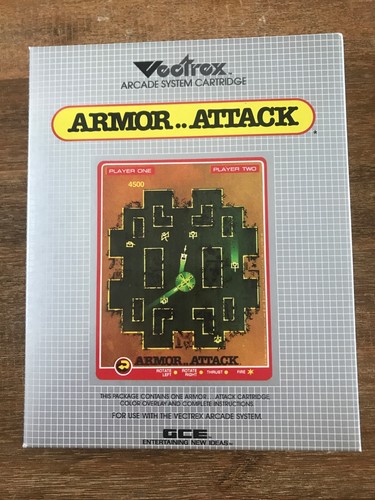 Armor attack vectrex - -,