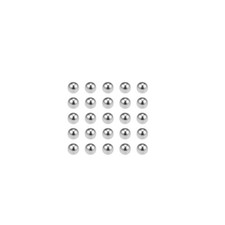 Bille Roulement 2.8mm Chrome Acier G10 Précision 60-63 HRC 25Pcs