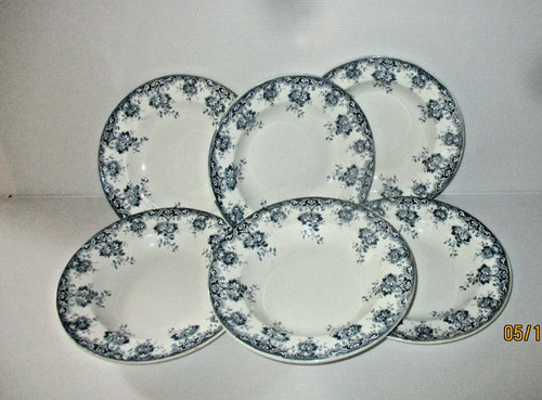 Anciennes assiettes creuses - 6,