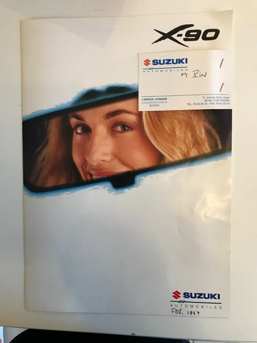 Suzuki voiture brochure - x-,