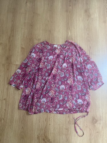 Blouse fluide transparente