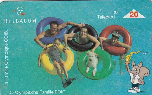 Telecarte belgacom chien - belgacom,