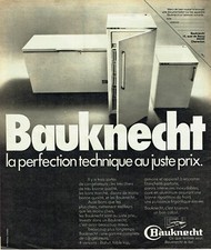1974 Bauknecht Advertising 089 Advertising Refrigerators Freezers Fair Price