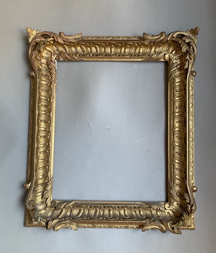 Cadre ancien doré style louis - cadre,